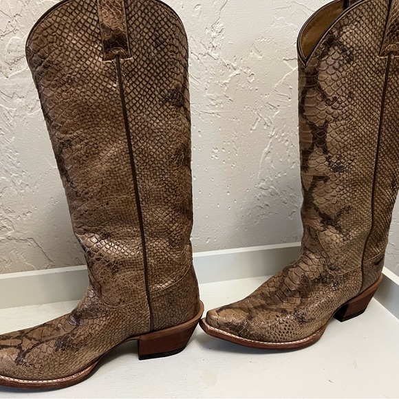 Ladies Python Western Cowgirl Boots Idyllwind By Miranda Lambert Size 8 - Picture 9 of 10